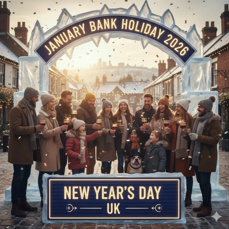 January Bank Holiday 2026 - New Year's Day UK 3 January Bank Holiday 2026 – New Year’s Day UK