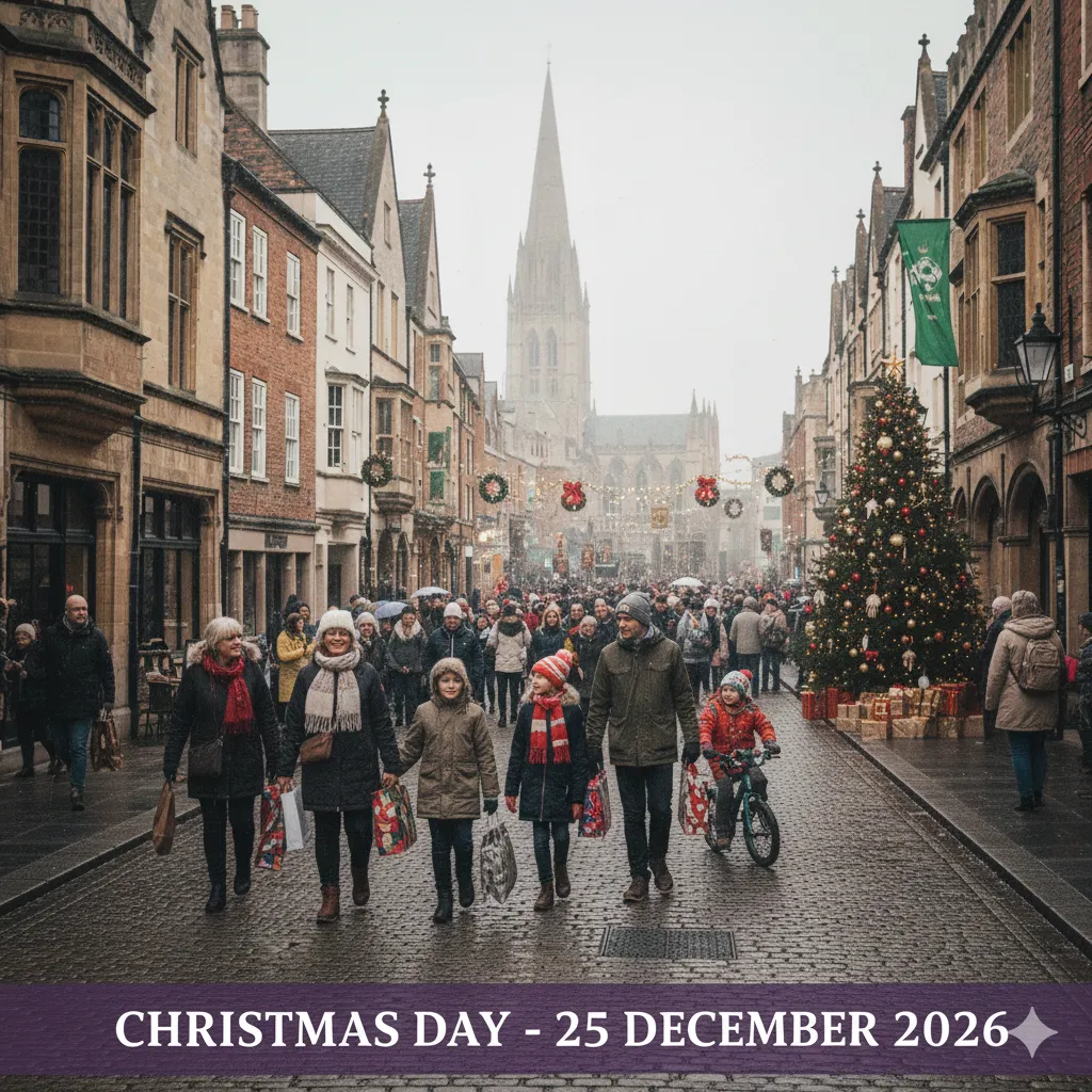 Christmas Day 2026 UK Bank Holidays