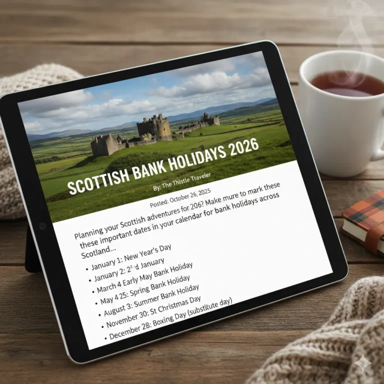 full list of Scottish Bank Holidays 2026
